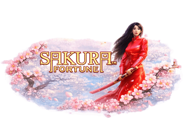 Sakura Fortune avtomat z japonsko tematiko in prostimi vrtljaji